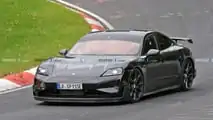 Porsche Taycan GT spy photo