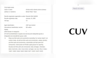 Honda Original CUV Trademark from 1994