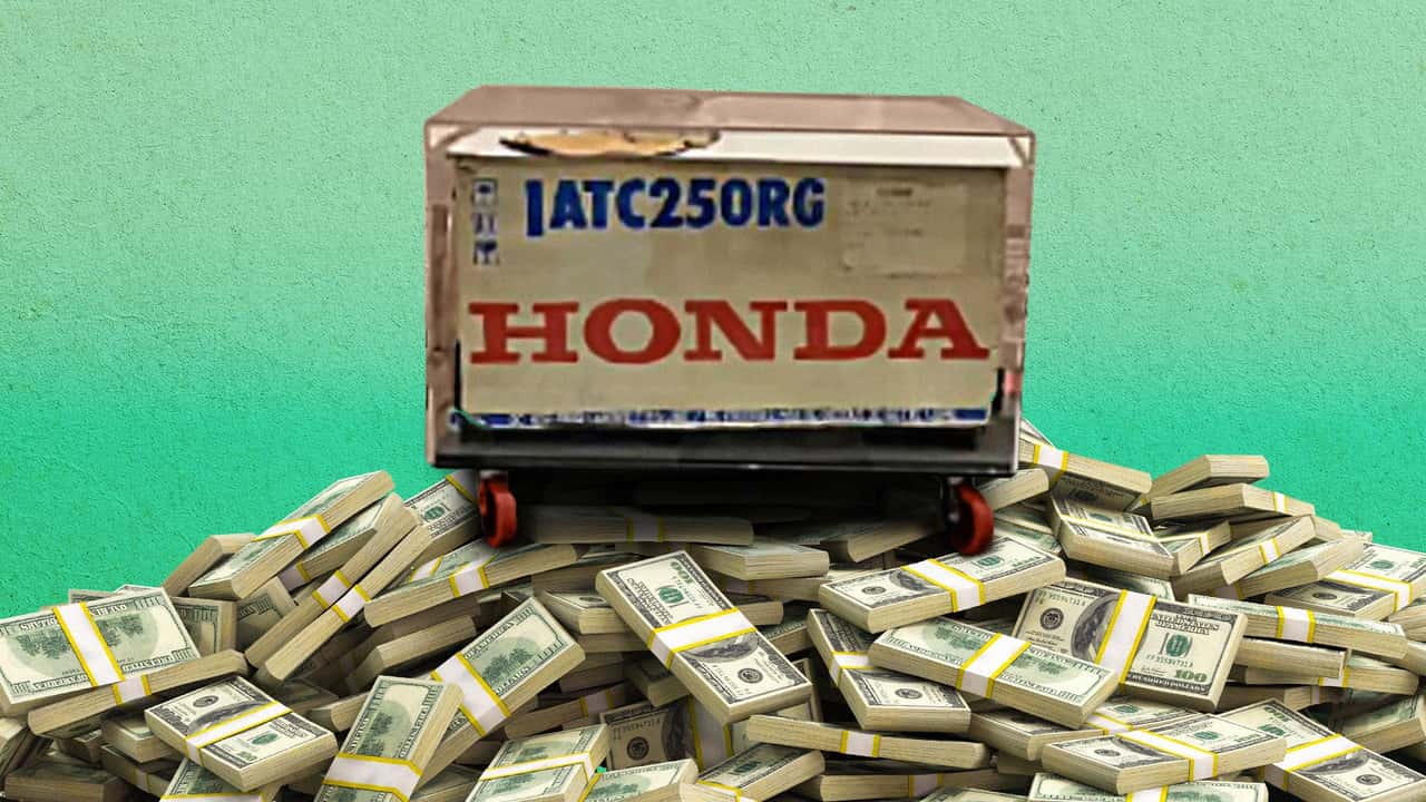 1986 Honda ATC 250 R Crated Hero