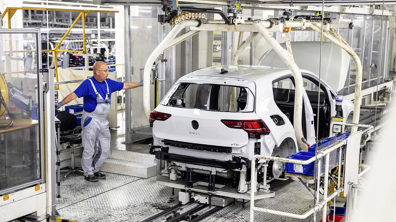 Lo stabilimento Volkswagen di Wolfsburg