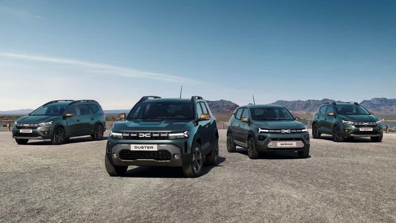 Dacia-Lineup Februar 2025