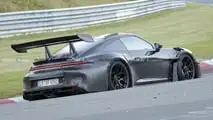 Porsche 911 GT3 RS Facelift (2026) Erlkönigfotos