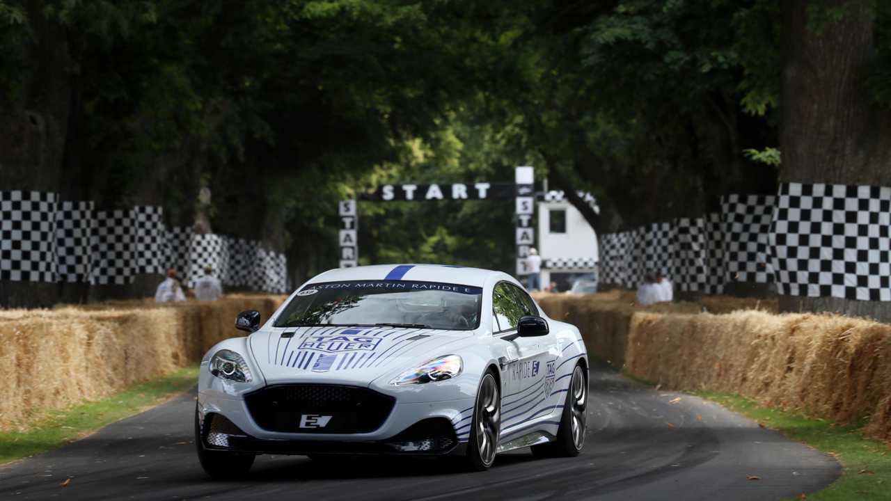 Aston Martin Rapide E at 2019 Goodwood Festival of Speed