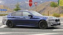 2021 BMW 5 Serisi plug-in hibrit casus fotoğraf