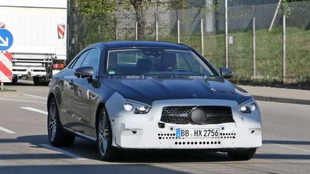 Mercedes-Benz E-Serisi Coupe Casus Fotoğraflar