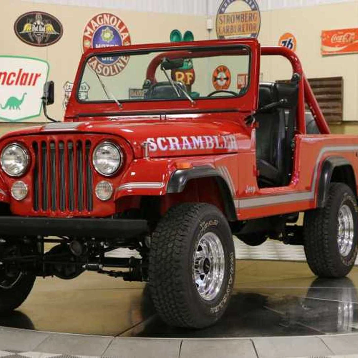 Fully Restored Canyon Red 1985 Jeep Cj 8 Scrambler Is A Keeper