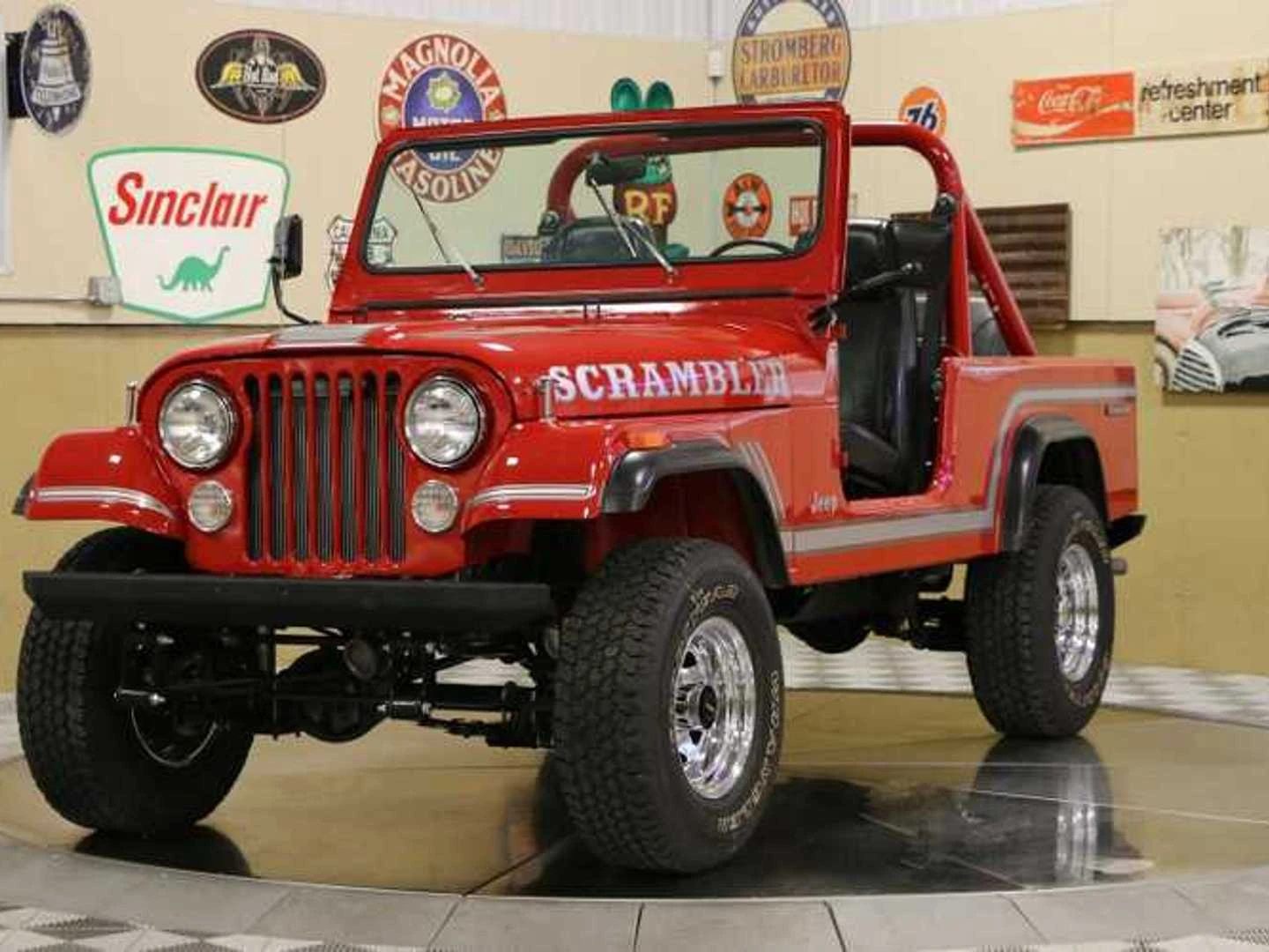 Fully Restored Canyon Red 1985 Jeep Cj 8 Scrambler Is A Keeper