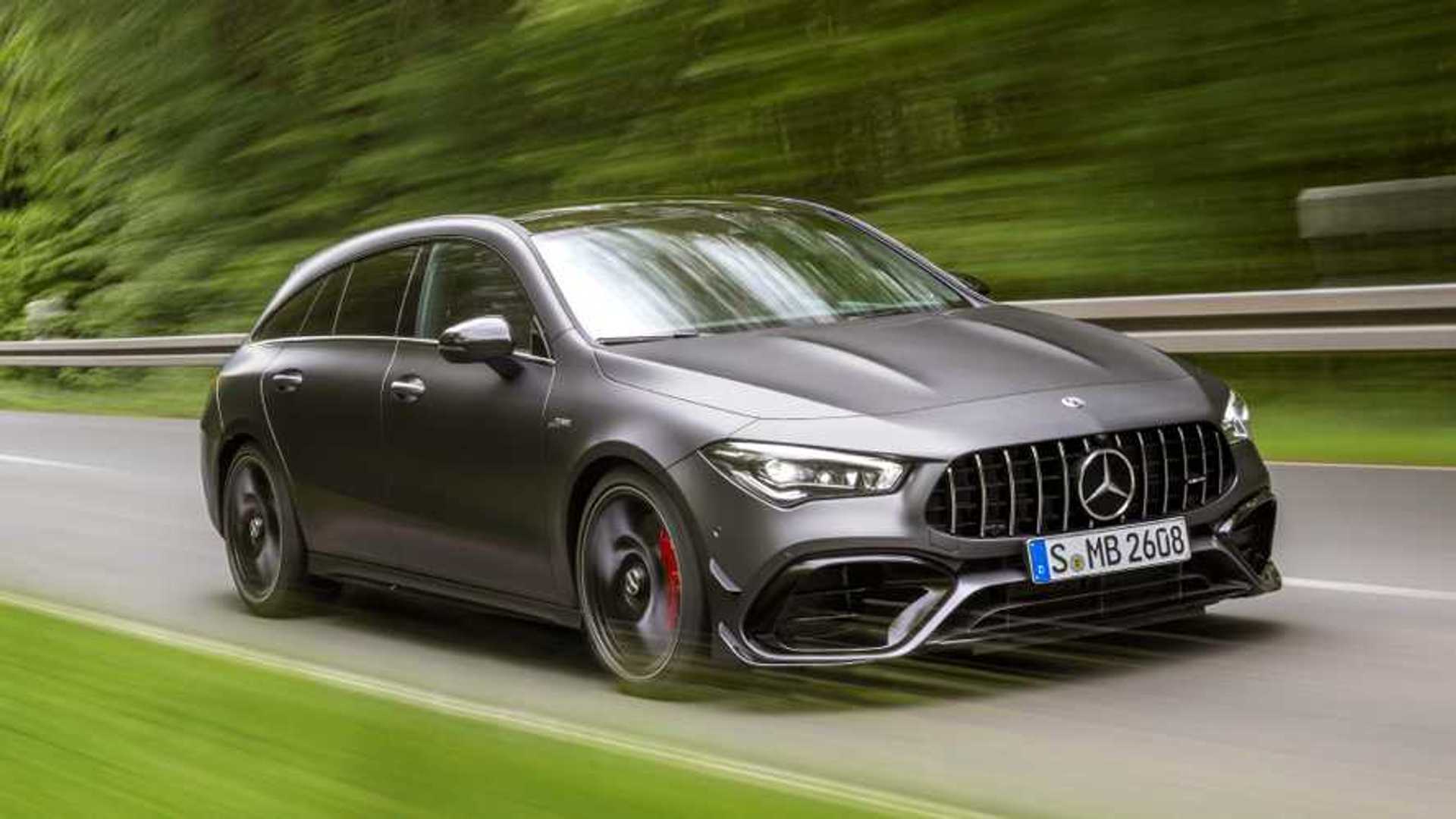 Mercedes AMG CLA 45 Shooting Brake Leva Crian as Escola Com 421 Cv