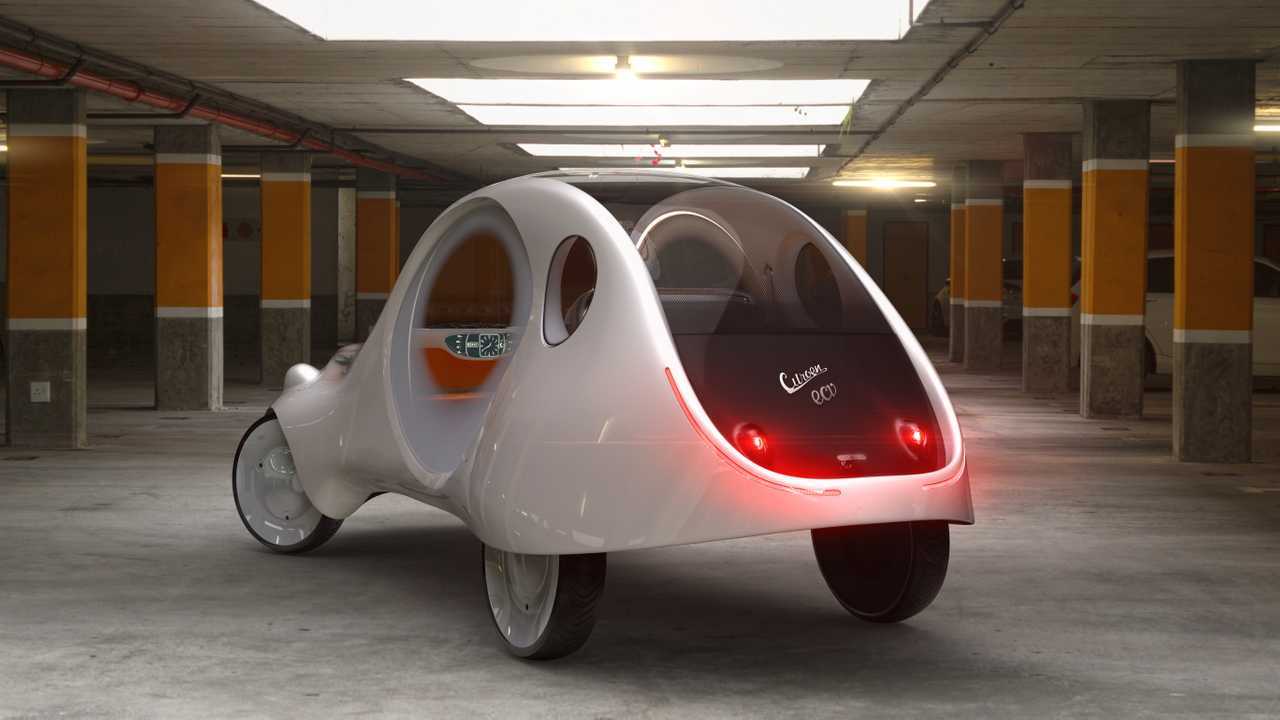 Citroën eCV, render