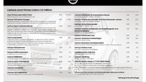 Carlsson smart C25 Edition price list 07.07.2010