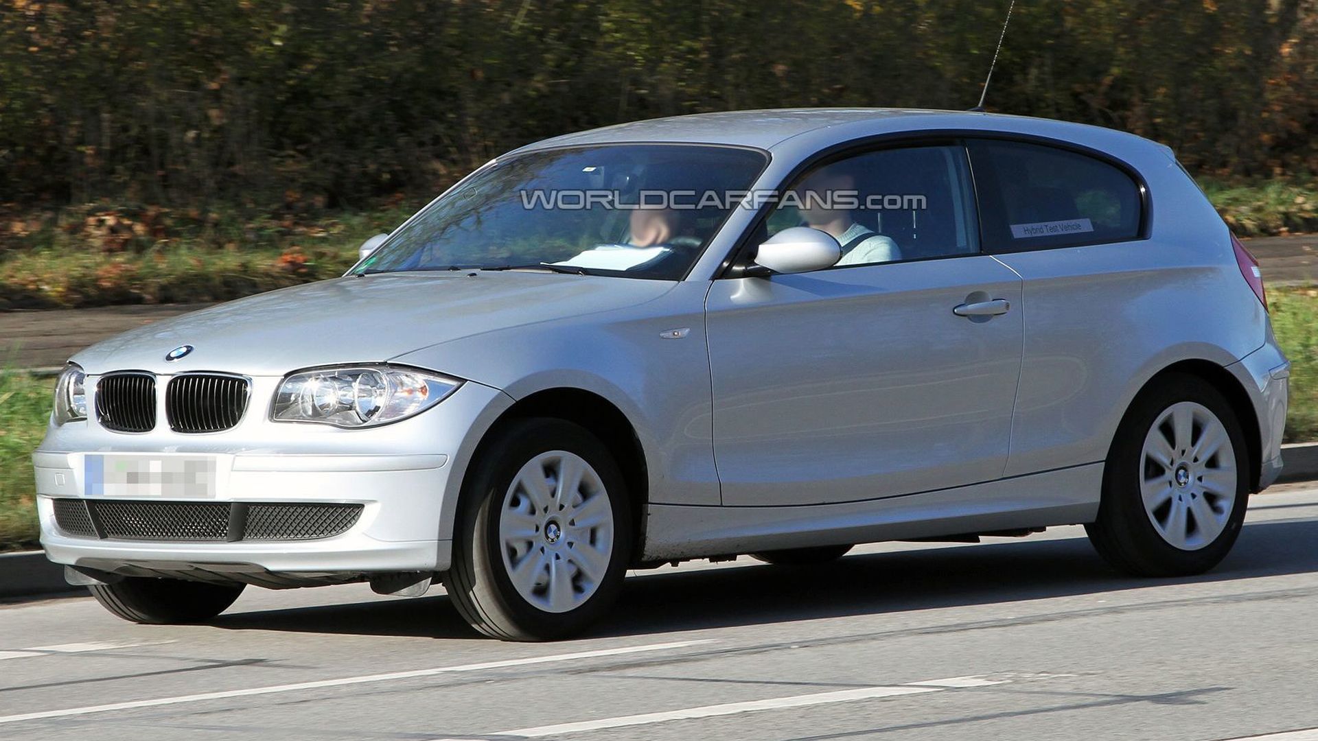 BMW 1-Series Hybrid Spied for First Time