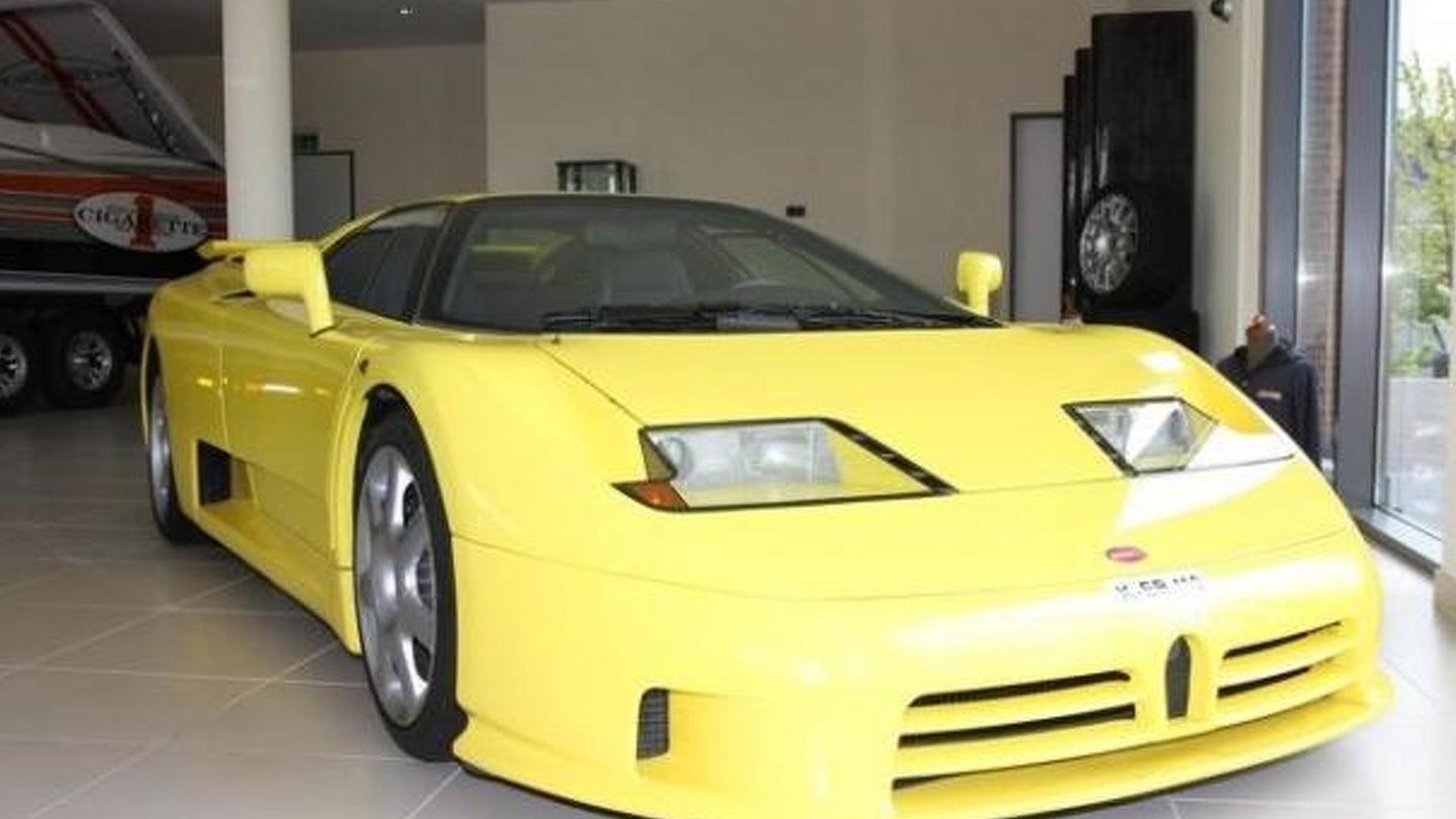 ミニカー PMA M.Schumacher Collection No.15 EB110 1/43 Michael Schumacher Collection #15 Bugatti EB 110 Yellow