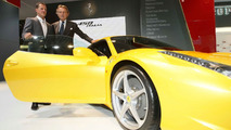 Ferrari 458 Italia live in Frankfurt