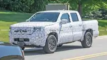 2021 Nissan Frontier Spy Shots On Road