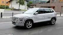 Skoda Karoq restyling, fotos espía