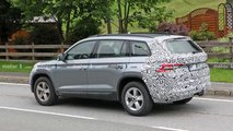 2021 Skoda Kodiaq facelift spy photo