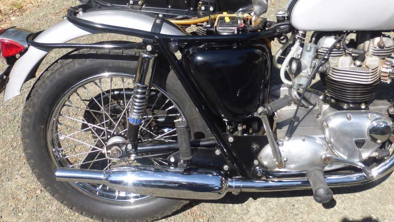Place A Bid On This Restored 1968 Triumph Bonneville T120R Today