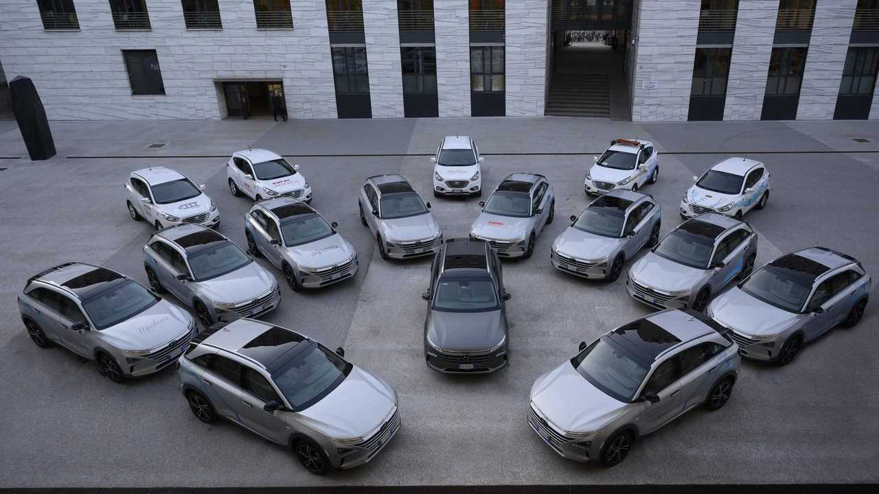 Hyundai Kona Electric And NEXO Aim To Make European Police Forces Greener