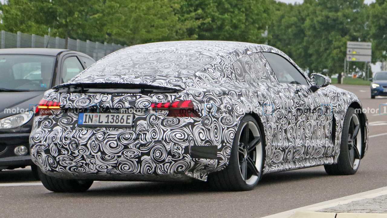 2021 Audi E-Tron GT espion photo