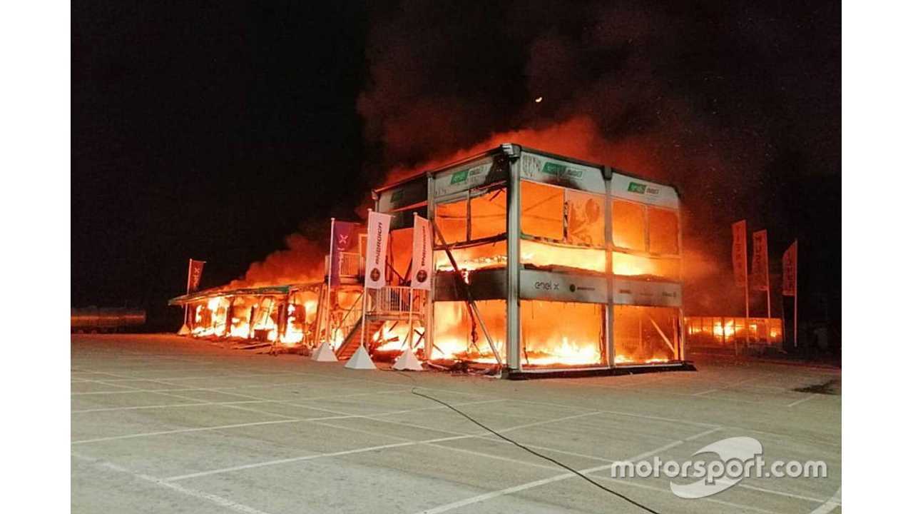 MotoE Opener Cancelled After Fire Destroys All Motorcycles