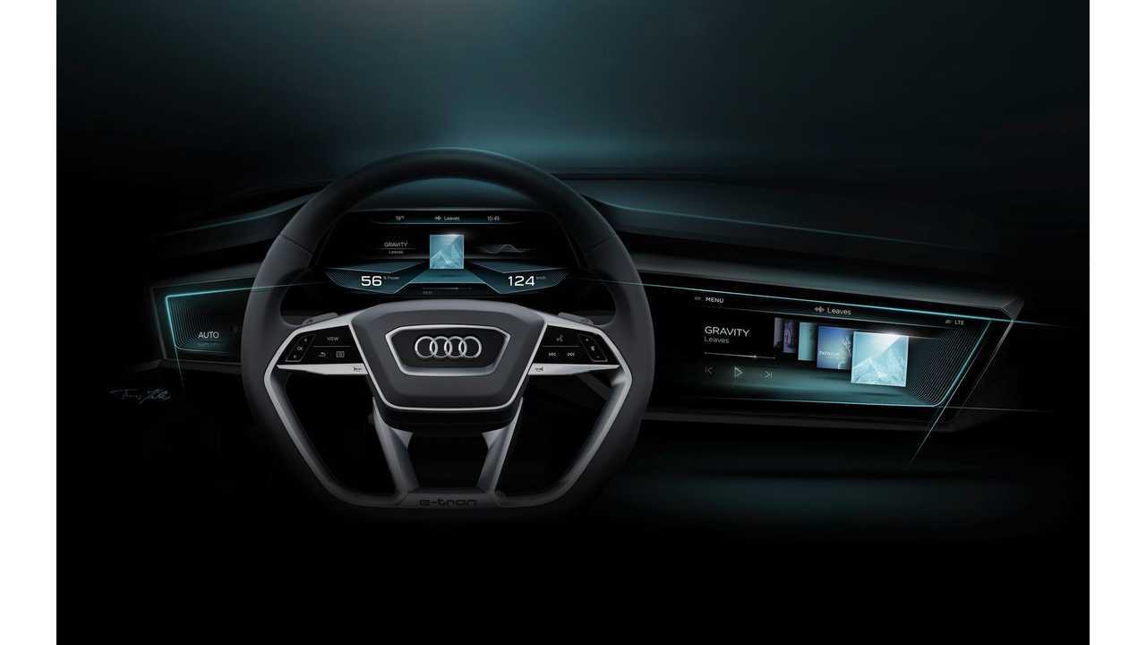Audi e-tron quattro concept Design Sketch