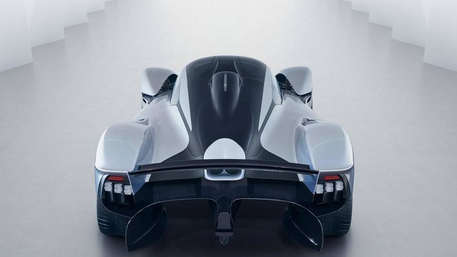 Aston Martin Valkyrie with near-production body