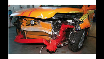 Crash Audi Q7 - Fiat 500