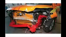 Crash Audi Q7 - Fiat 500