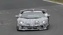 Lamborghini Aventador SV Jota 2019 fotos espía
