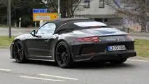 Porsche 911 Speedster Spy Photos