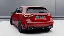 2018 Mercedes A-Class hatchback with Night Package