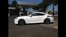 Lexus RC Hybrid, test di consumo reale Roma-Forlì 050