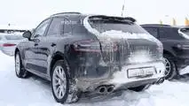 2019 Porsche Macan facelift spy photo