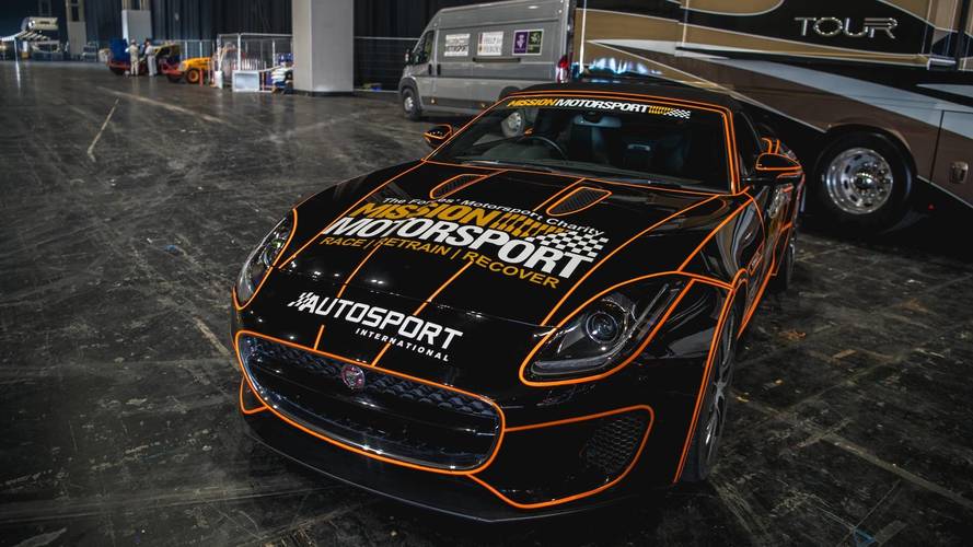 Billy Monger goes drifting at Autosport International