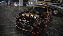 Billy Monger goes drifting at Autosport International