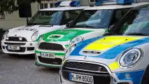 Mini im Blaulicht-Einsatz