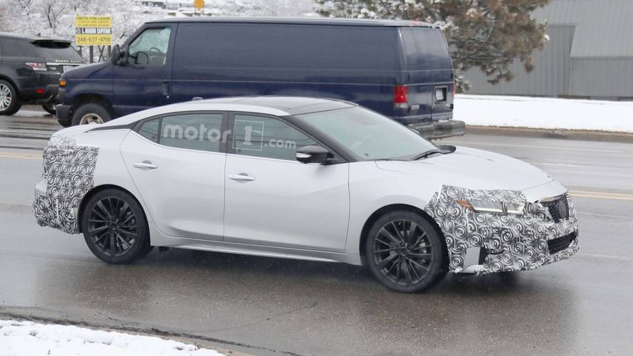 2019 Nissan Maxima Facelift Spied For The First Time 2019 Nissan Maxima Facelift Spied For The First Time