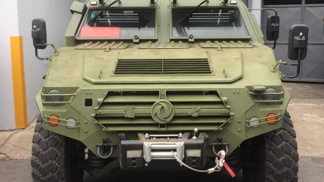 Llegaron los blindados chinos para la Cumbre del G20 en Buenos Aires