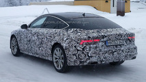 Audi A7 facelift spy photo