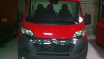 2014 Citroen Jumper facelift spy photo