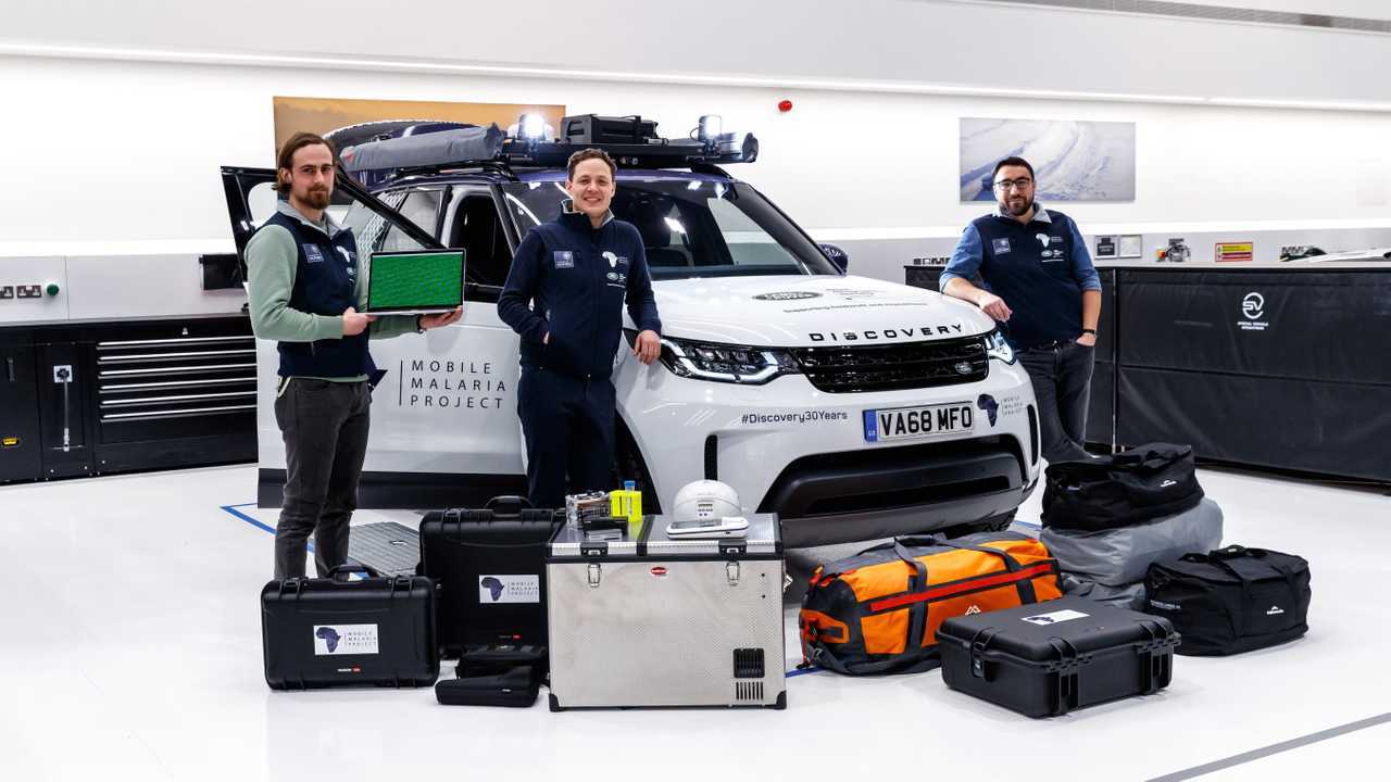 Mobile Malaria Project Land Rover Discovery