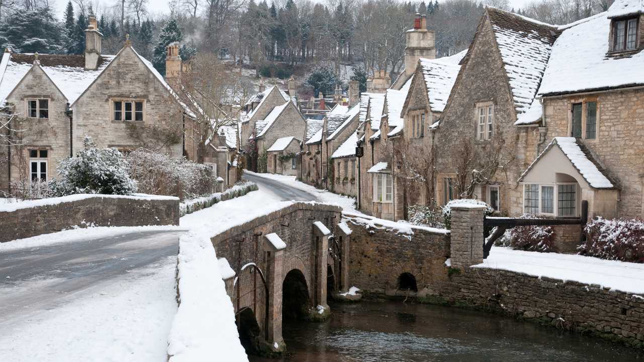 Castle Combe village UK