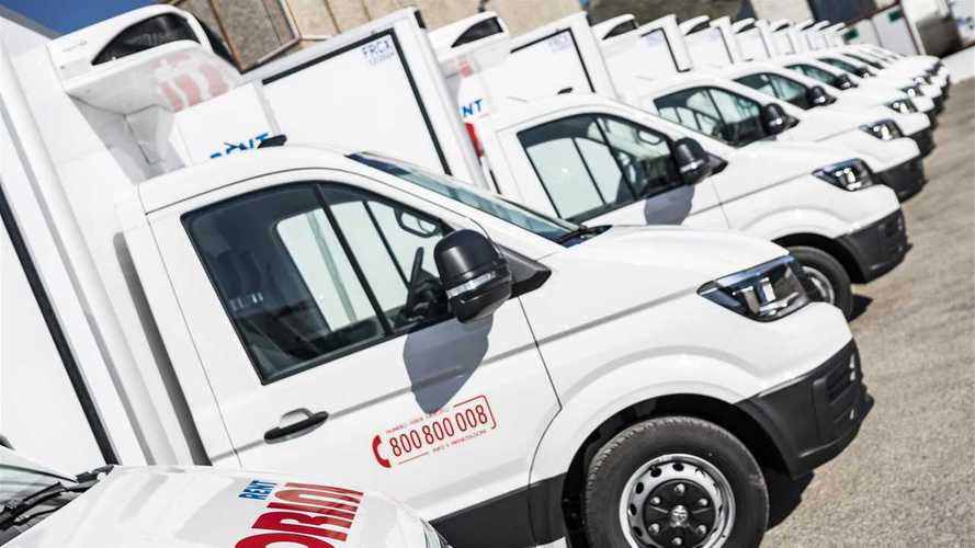 Noleggio furgoni frigo. Venti nuovi Crafter per Morini Rent