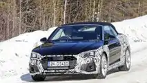 Audi A5 Convertible facelift first spy photo