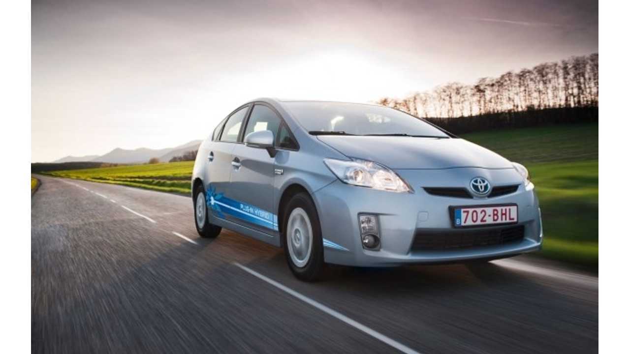 470 units was enough to push the Prius Plug-In Hybrid to the top of the UK's sales chart in the plug-in segment.