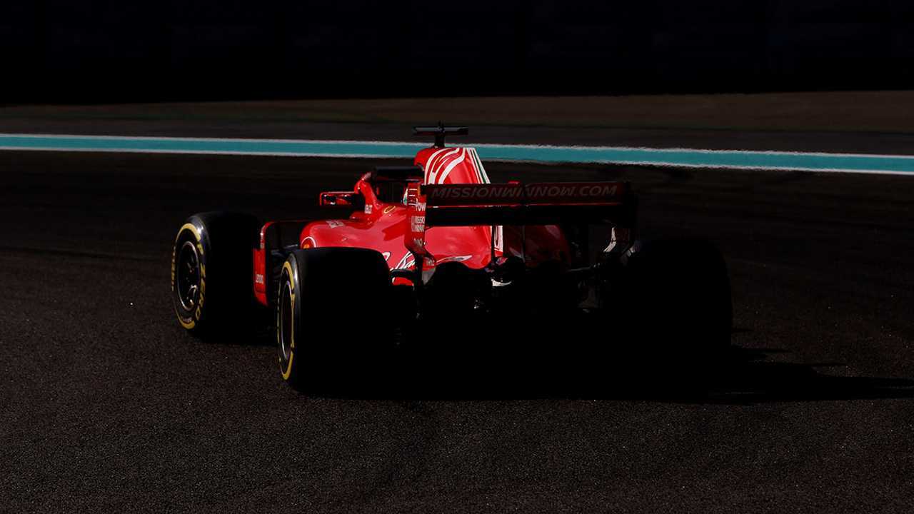 Charles Leclerc Abu Dhabi Nov 2018 testing