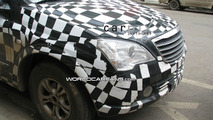 Roewe Ssangyong MG SUV spy photos