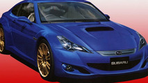Subaru Coupe 216A artist renderings