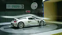 Gemballa Carrera GT wind tunnel testing,company photos, 25.02.2010
