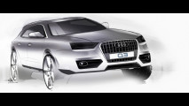 Audi Q3, i primi bozzetti